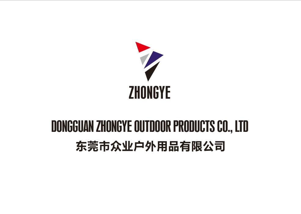 Dongguan Zhongye Outdoor Products Co., Ltd. Logo